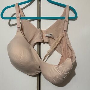 Torrid Nude Lace Trim Bra